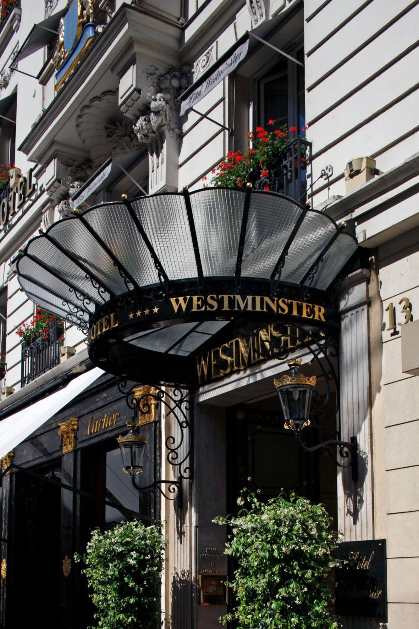 Hotel Westminster Párizs Kültér fotó